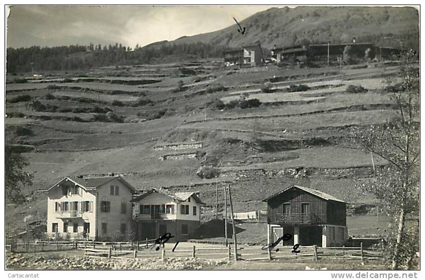 ENTRANDO A CHAMPOLUC. CARTOLINA D'EPOCA - Altri & Non Classificati