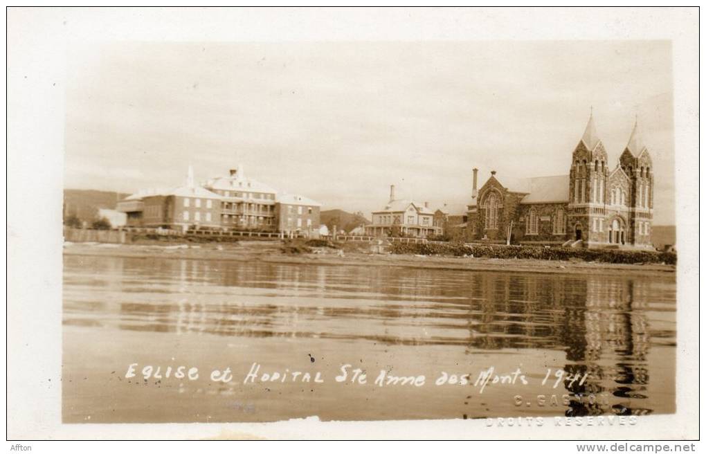Ste Anne Manitoba 1941 Real Photo Postcard - Otros & Sin Clasificación