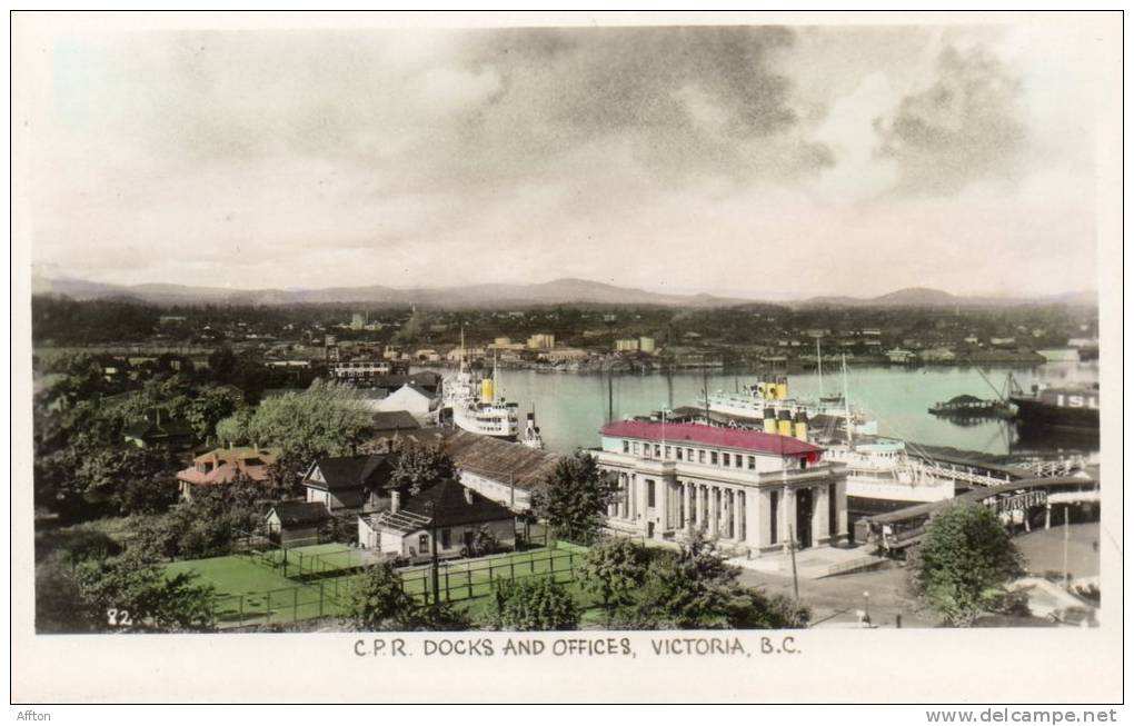 Victoria BC Old Postcard - Victoria