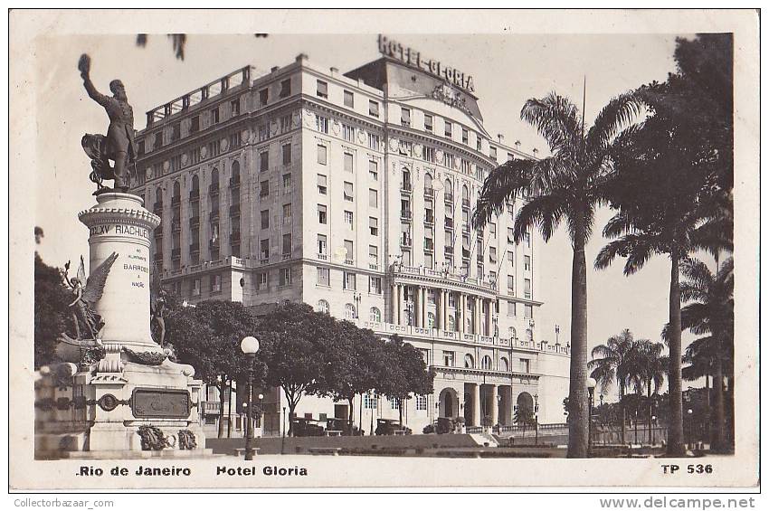 Rio De Janeiro Hotel Gloria Vintage  Ca1940 Original Photo Postcard Cpa Ak (W3_1065) - Rio De Janeiro