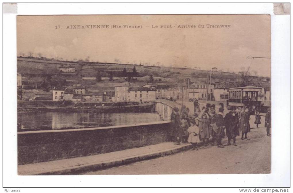 87 AIXE SUR VIENNE Le Pont Arrivee Du Tramway - Aixe Sur Vienne