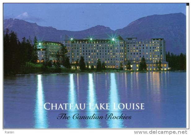 Canada  Château  Lake Louise  The Canadians Rockies (discovered By Tom Wilson Outfitter Rockies 1882) BE - Lake Louise