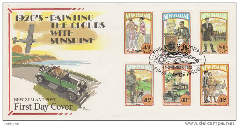 New Zealand 1992 The Emerging Years 1920 FDC - FDC