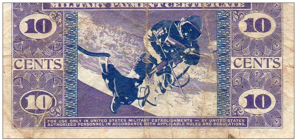 USA : 10 Cts Mpc Serie 681 (vf) - 1969-1970 - Serie 681