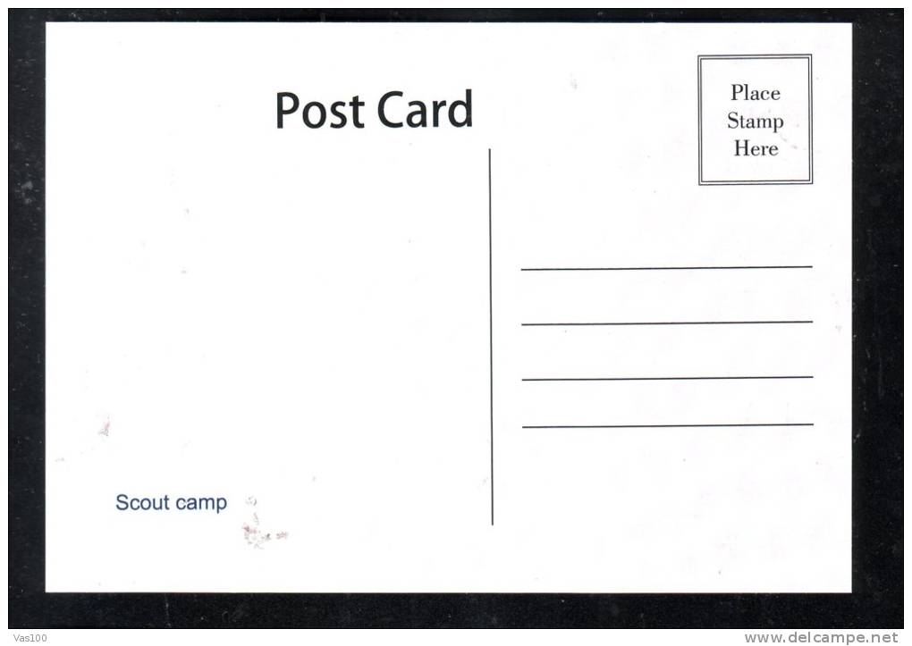 SCOUTISME, SCOUT CAMP, POST CARD UNUSED. - Scoutisme