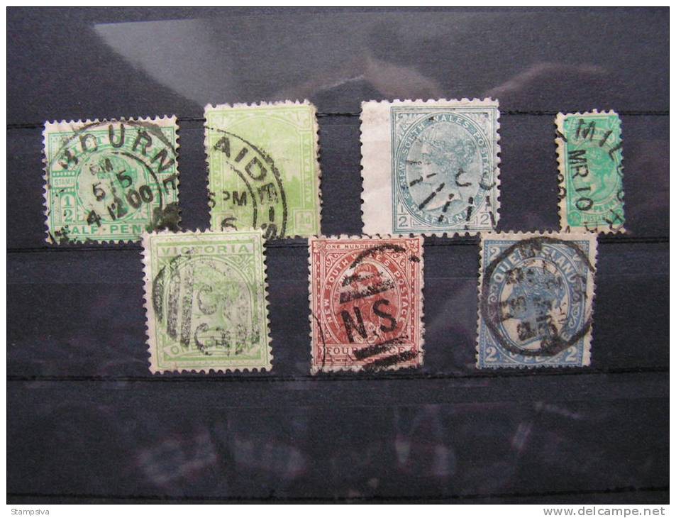 == Australia   Lot - Used Stamps