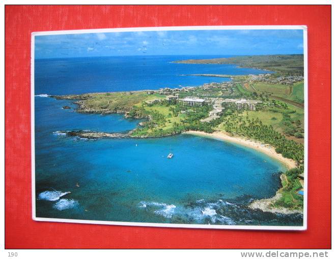 KAPALUA BAY AND THE BEAUTIFUL KAPALUARESORT ON THE ISLAND OF MAUI - Maui