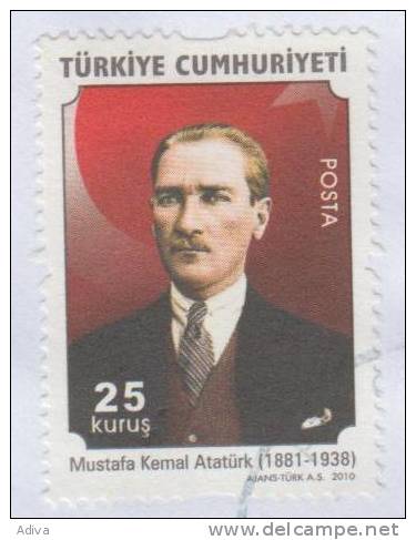 Turkey  	MiNr. 3834 Mustafa Kemal Atatürk (1881-1938) - Neufs