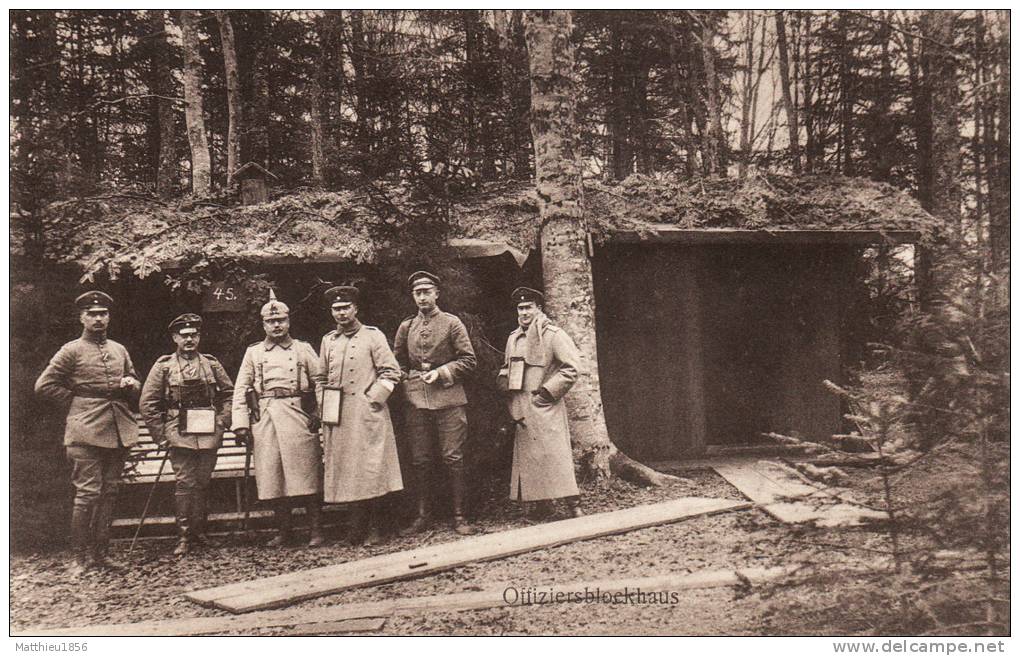 CPA 14-18 CIREY-SUR-VEZOUZE - Blockhaus D´officiers Allemands (A22, Ww1, Wk1) - Cirey Sur Vezouze