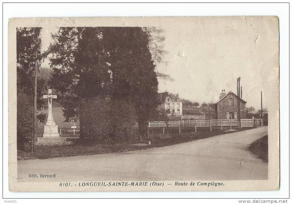 Longueil-Sainte-Marie - Route De Compiègne - Longueil Annel