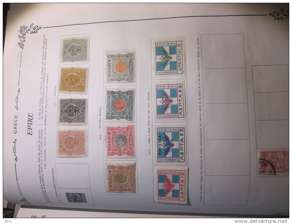EPIRE  13 TIMBRES NEUFS OU OBLITERES AVEC CHARNIERE VERS 1900  VOIR PHOTOS - Unused Stamps