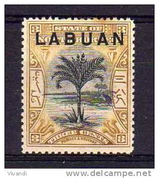 Labuan - 1897 - 3 Cents Definitive (Perf 14½ - 15) - MH - North Borneo (...-1963)