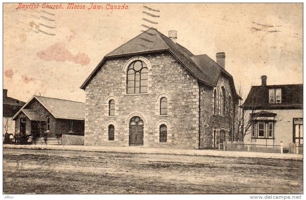Moose Jaw Sask 1910 Postcard - Autres & Non Classés