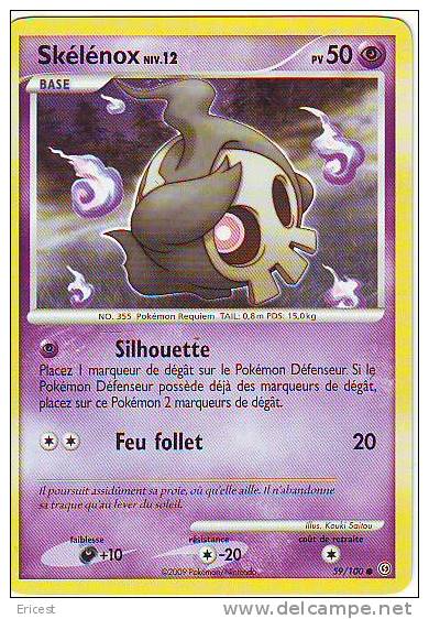 - X - CARTE POKEMON SKELENOX NIV 12 59/100 NEUVE - Otros & Sin Clasificación