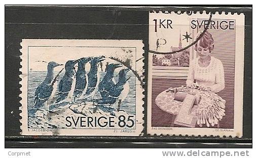 SWEDEN - 1976 - Yvert # 917/8 B - USED - Oblitérés