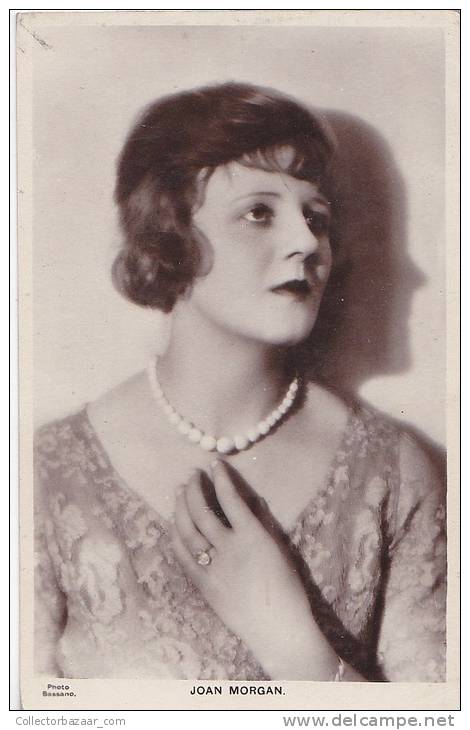 Woman Joan Morgan Actress Opera Stage Theatre C1900 Vintage Original Postcard Cpa Ak (W3_1098) - Frauen