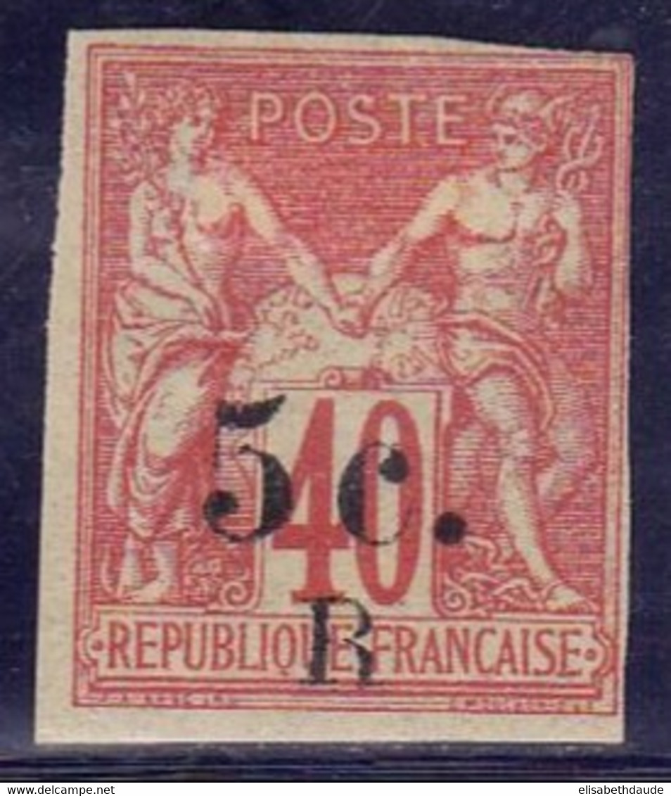 REUNION - YVERT N°8 * MH - COTE 2022 = 165 EUROS - Unused Stamps