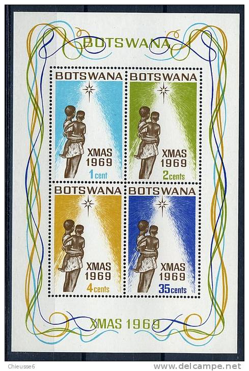 Botswana** Bloc N° 2  - Noël - Botswana (1966-...)