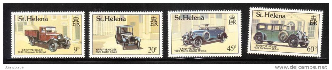 St. Helena 1989 Early Vehicles Cars Car MNH - Saint Helena Island