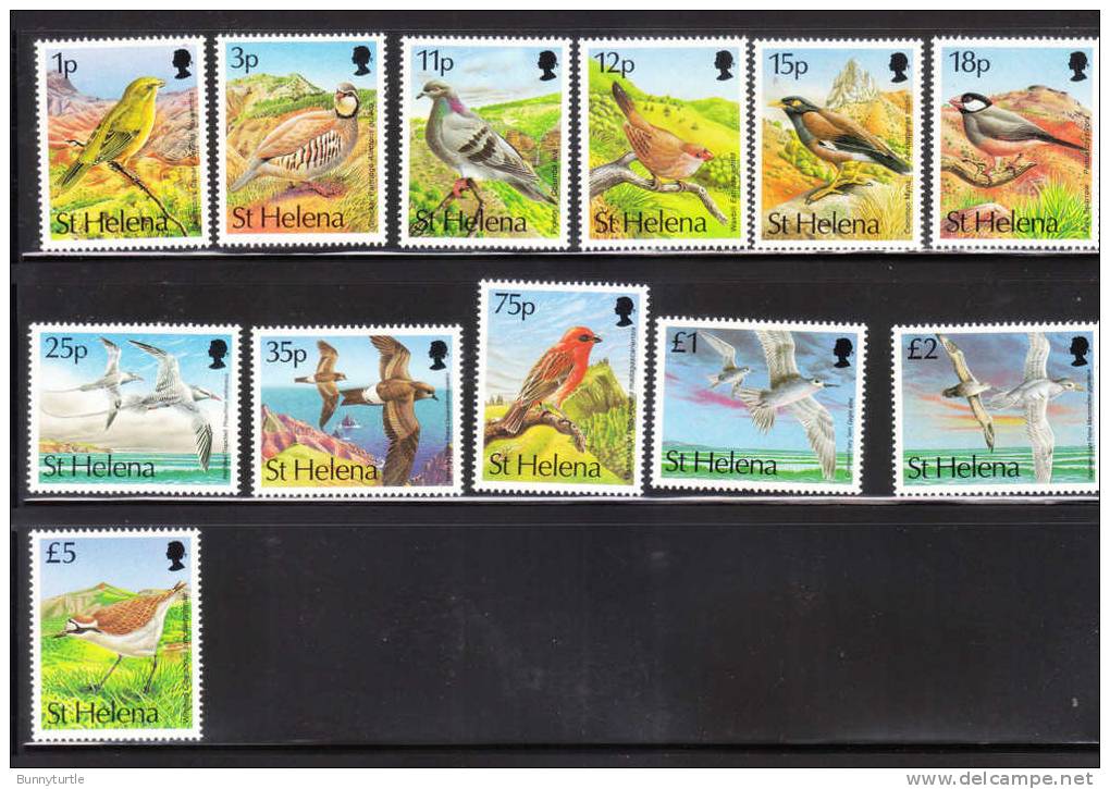 St. Helena 1993 Birds Def MNH - Isola Di Sant'Elena