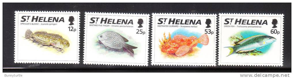 St. Helena 1994 Fish Fishes MNH - Isla Sta Helena