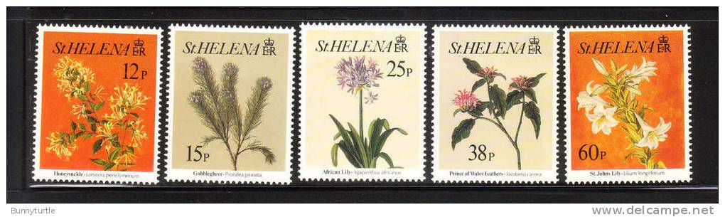 St Helena 1994 Flowers MNH - Sint-Helena