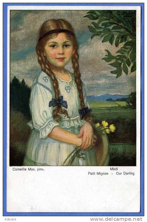 MÄDL, PETIT MIGNON, OUR DARLING, Coeneille Max, Pinx, 1919, Noria Kunstkarte - Sonstige & Ohne Zuordnung