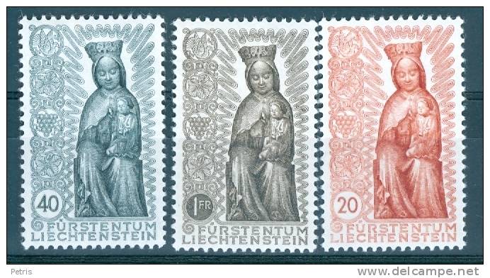 Liechtenstein 1954 Madonna In Wood MNH** - Lot. 1824 - Neufs