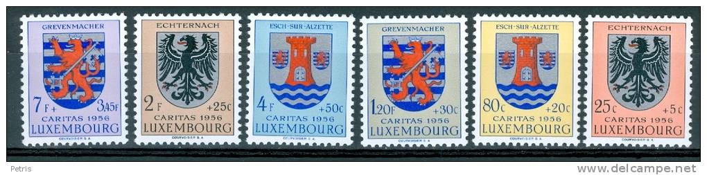 Luxembourg 1956 Arms MNH** - Lot. 1826 - Nuevos