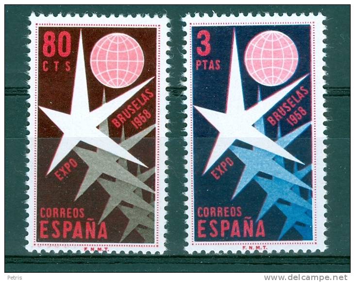 Spain 1958 Universal And Intl. Exposition At Brussels MNH** - Lot. 1830 - Nuevos