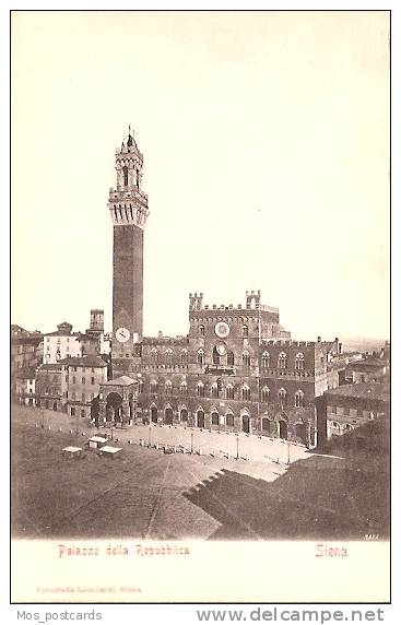 Italy Postcard - Palazzo Della Repubblica, Siena      PM1665 - Siena