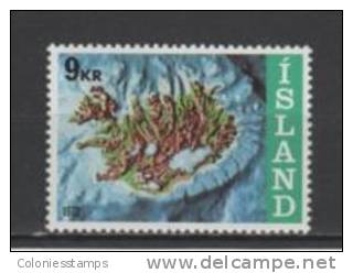 (SA0594) ICELAND, 1972 (Iceland's Offshore Fishing Rights). Mi # 468. MNH** Stamp - Ungebraucht