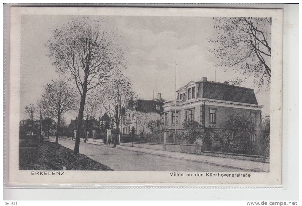 5140 ERKELENZ, Villen An Der Kückhovenerstrasse 1921 - Erkelenz