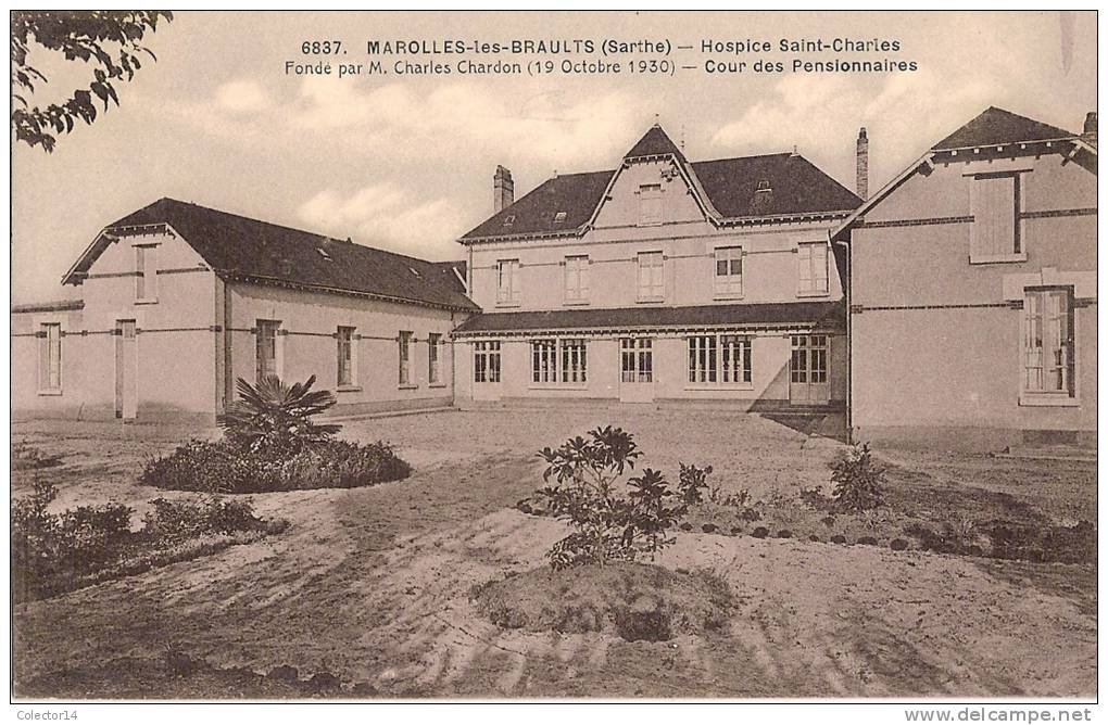 72 MAROLLES LES BRAULTS HOSPICE SAINT CHARLES - Marolles-les-Braults