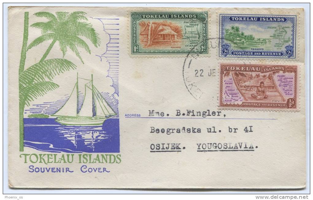 Tokelau Islands - NUKUNONO, 1948. Souvenir Cover - Tokelau