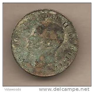 Italia - Moneta Circolata Da 5 Centesimi  - 1867 - 1861-1878 : Victor Emmanuel II