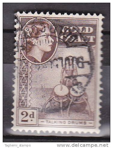 Gold Coast, 1952, SG 156, Used - Goudkust (...-1957)
