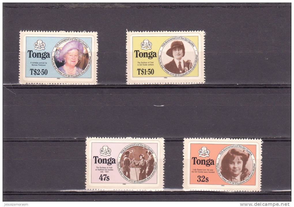 Tonga Nº 607 Al 610 - Tonga (1970-...)