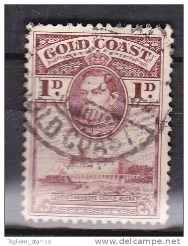 Gold Coast, 1938, SG 121, Used - Gold Coast (...-1957)