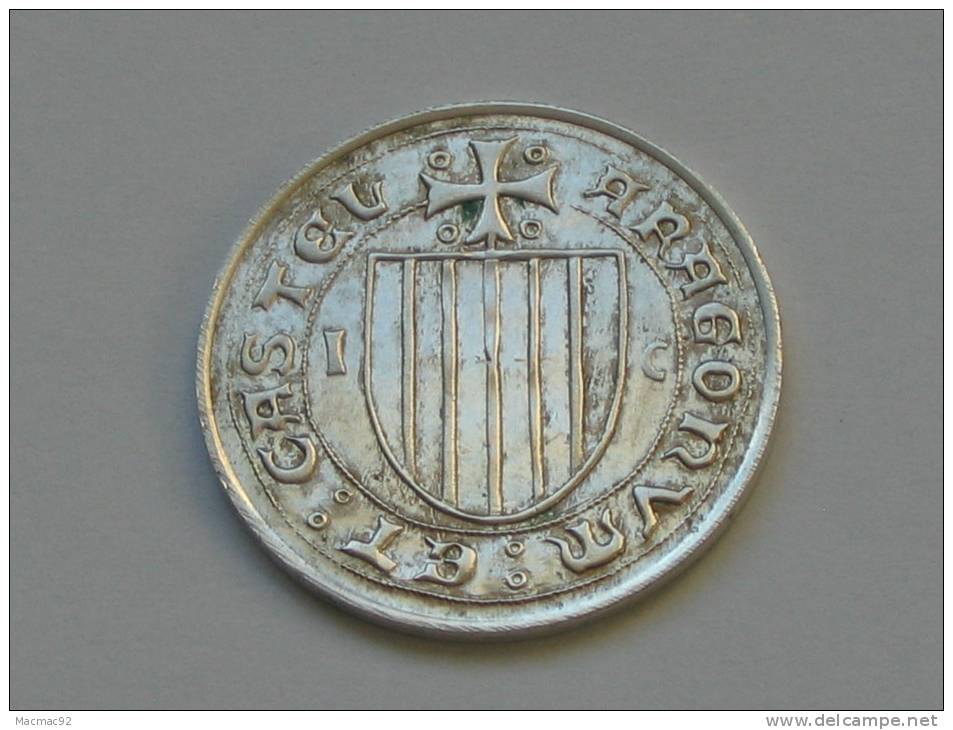 Espagne - Spain - Superbe Monnaie Royale à Identifier -Ferdinandus Dei Gra- Araggonum Et Castel **** EN ACHAT IMMEDIAT * - Te Identificeren