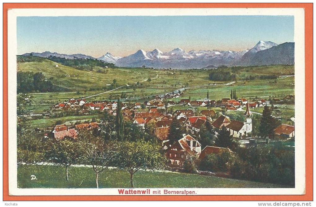 T036, Wattenwil, Non Circulée - Wattenwil
