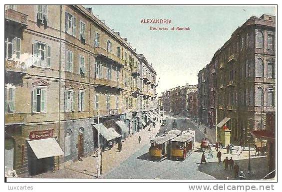 ALEXANDRIA. BOULEVARD OF RAMLEH. - Alexandrie