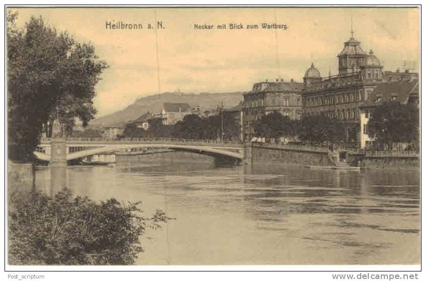 Allemagne -  Heilbronn - Neckar Mit Blick Zum Wartberg - Heilbronn