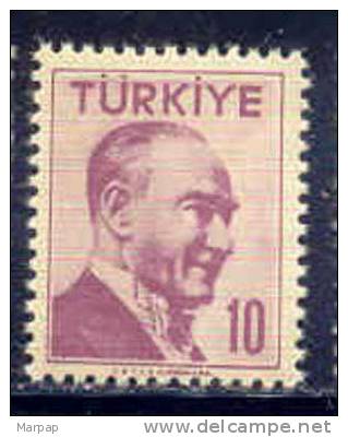 Turkey, Yvert No 1302, MNH - Nuovi