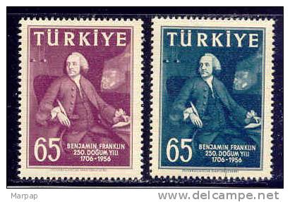 Turkey, Yvert No 1337/1338, MNH - Nuovi