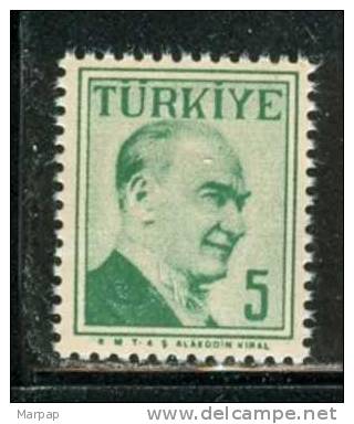 Turkey, Yvert No 1391, MNH - Unused Stamps