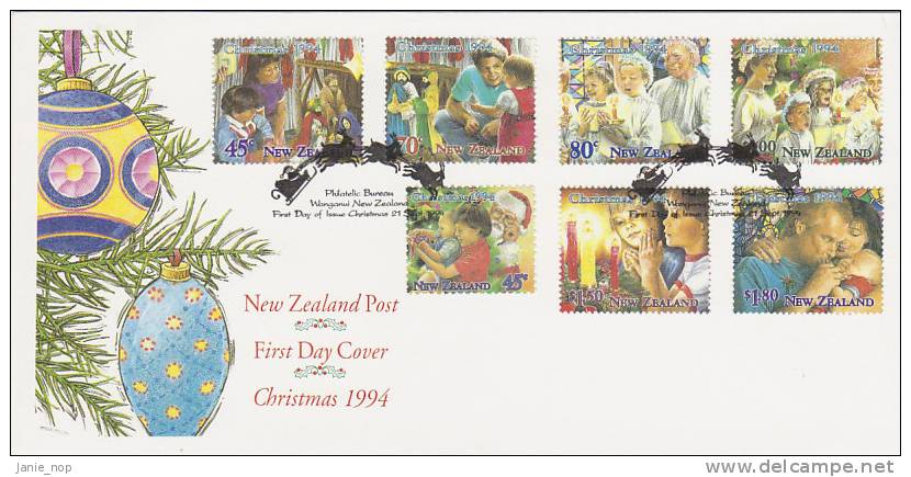 New Zealand 1994 Christmas FDC - FDC