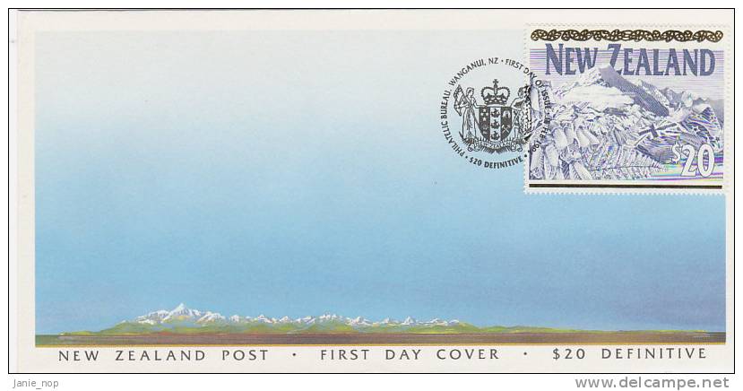 New Zealand 1994 Definitive $ 20.00 FDC - FDC