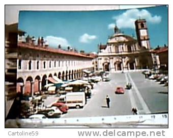 VIGEVANO LA PIAZZA AUTO CAR  VIGILE VB1966  ED12142 - Vigevano