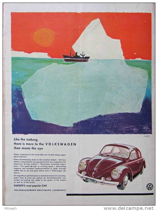 Magazine LIFE - DECEMBER 27 , 1954 - INTER. ED. -  MENDES FRANCE -  Voitures MORRIS MINOR - VOLKSWAGEN     (3025)